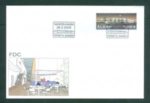 Aland. 2002 FDC.  Post Terminal.  Sc. # 199