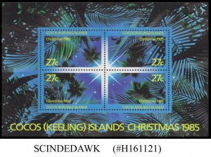 COCOS KEELING ISLANDS - 1985 CHRISTMAS - MIN/SHT MINT NH