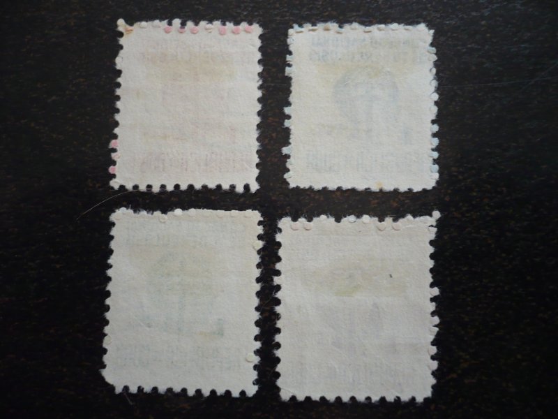 Stamps - Cuba - Scott# RA22-RA25 - Used Set of 4 Stamps