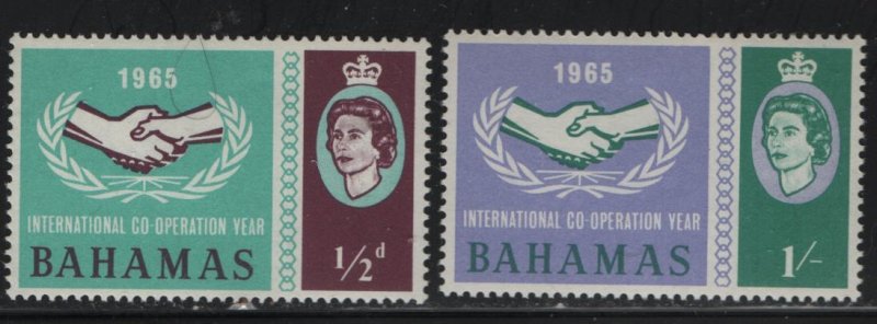 BAHAMAS  222-223  MNH