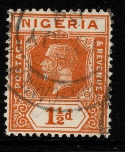 NIGERIA SG17 1931 1½d ORANGE FINE USED