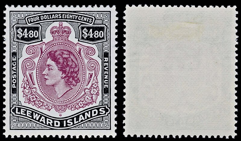 4518: Leeward Islands SG126 Definitive Set of 15. 1954. Sc#133 Mi117 LMM Mint...