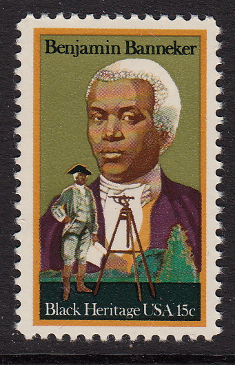 United States #1804, B. Banneker, MNH, Please see description.