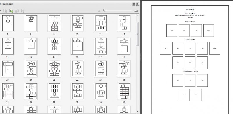 NIGERIA STAMP ALBUM PAGES 1914-2010 (99 PDF digital pages)