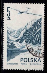 Poland Scott C53  Used airmail stamp