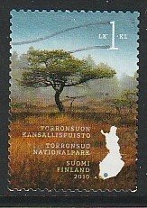 2010 Finland - Sc 1360 - used VF - 1 single - Torronsuo National Park