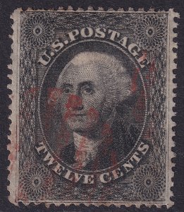 #36 Used, VF, Light magenta cancel (CV $375) (CV $300 - ID39321) - Joseph Luft