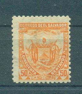 El Salvador sc# 156 (2) mhr cat $10.00