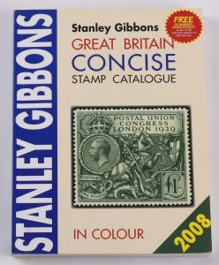 Great Britain 2008 SG Concise Stamp Catalogue.