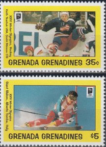 Grenada Grenadines 1993 MNH Stamps Scott 1554A-1554B Sport Olympic Games Skiing