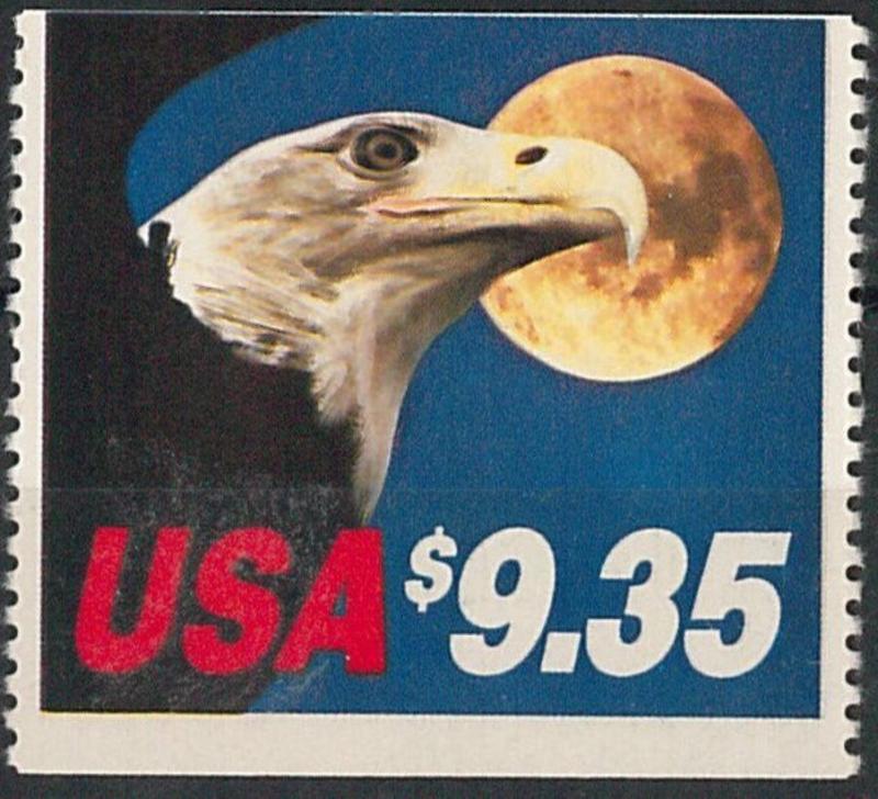 56863 -  USA - STAMP :  NICE STAMP very OFF CENTER PRINTING - EAGLE $ 9.35