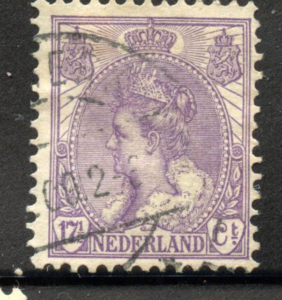 Netherlands # 71, Used. CV $ 12.00