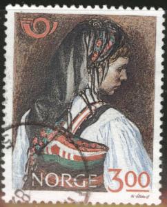 Norway Scott 940 used 1989 stamp