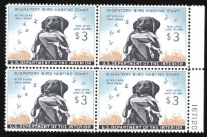 momen: US Stamps #RW26 DUCK PLATE BLOCK MINT OG NH VF+ LOT #78962