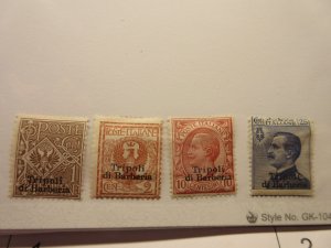 ITALY OFFICES IN AFRICA Scott 2, 3, 5, 6 MINT HINGED Lot4 Cat $12.80