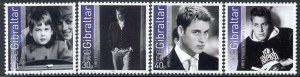 Gibraltar - 2003 Set of 4 Prince William's Birthday #942-5 cv $ 10.00 Lot# 461