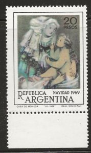 ARGENTINA   SC #  917      MNH