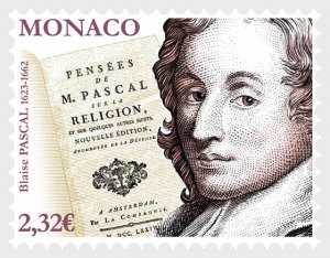 2023 Monaco Blaise Pascal (Scott NA) MNH