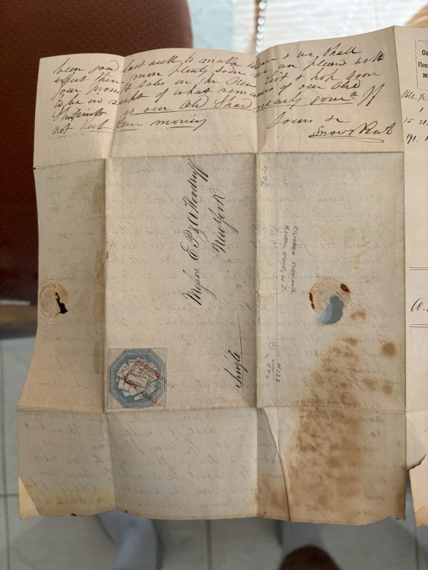 75L5 Hale & Co. Used on Ship Bill of Lading Boston MA to New York MV62