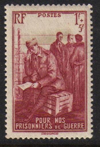 France #B109 mint single, Prisoners of war