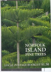 NORFOLK ISLANDS PINE TREES BOOKLET POST OFFICE FRESH