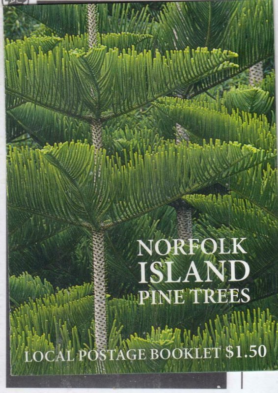 NORFOLK ISLANDS PINE TREES BOOKLET POST OFFICE FRESH