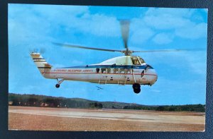 1960 Santa Fe NM USA Postcard Cover To Washington DC Chicago Helicopter