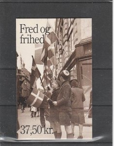 Denmark  Scott# 1026 (S76)  MNH  Booklet  (1995 Liberation of Denmark)