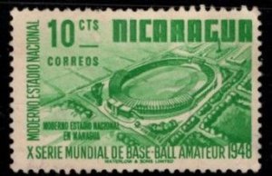 Nicaragua - #722 Proposed Stadium - Unused NG