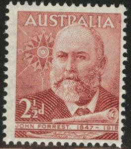  AUSTRALIA Scott 227 MNH** Forrest stamp 1949