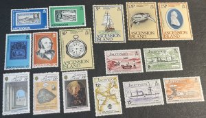 ASCENSION ISLAND # 235-250--MINT NEVER/HINGED--4 COMPLETE SETS--1979