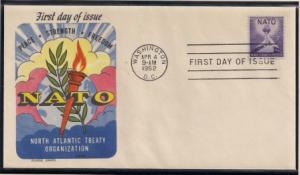 US 1008 NATO FDC (Fleugel)