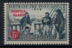 Norfolk Island 1959 SG23 Post Office Anniversary - MNH