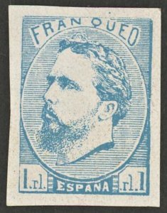 Spain SC# X1, Mint Never Hinged, Reprint