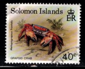 Solomon Islands #737 Grapsid Crab - Used