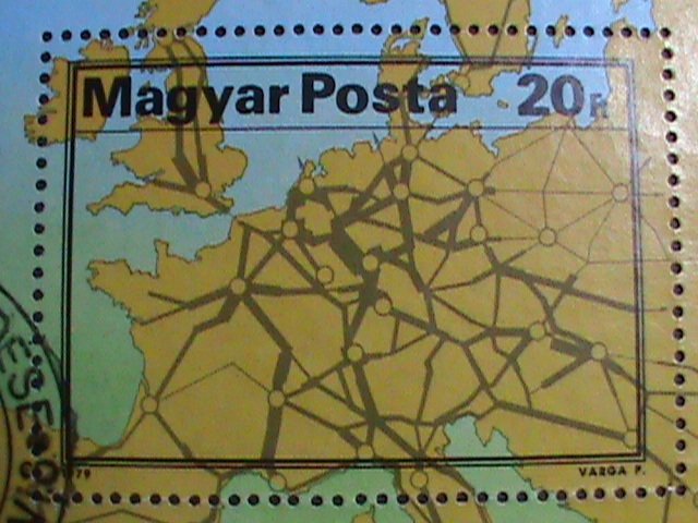 ​HUNGARY-1979 SC#2580  INTERNATIONAL TRANSPORTATION EXHIBITION USED S/S VF