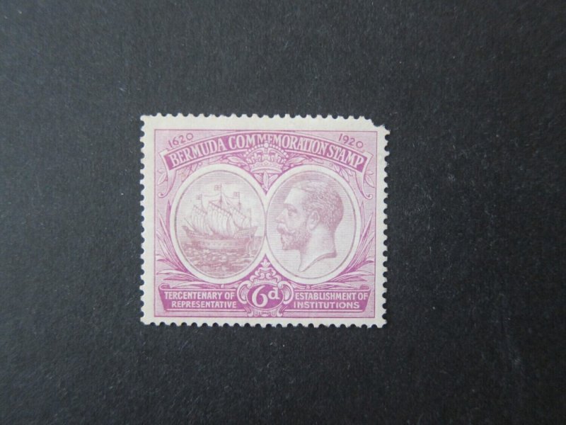 Bermuda 1920 KGV Sc 69 MH