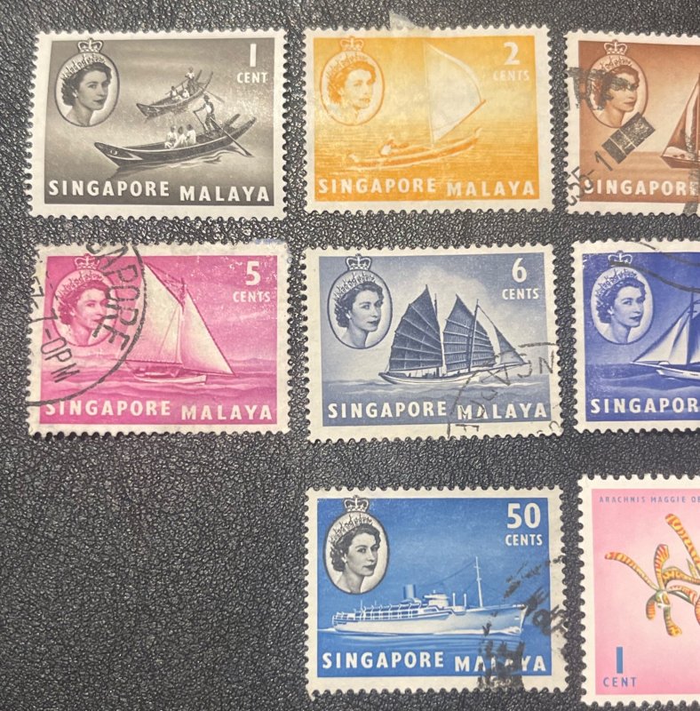 Singapore Stamps, MNH and Used, VF