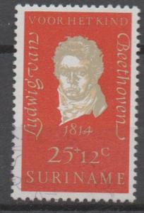 Surinam 1970, 25c + 12c Child Welfare, used (A48)