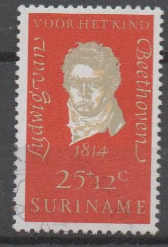 Surinam 1970, 25c + 12c Child Welfare, used (A48)