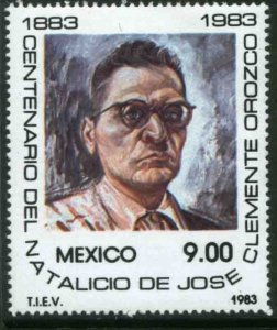 MEXICO 1336, Centenary Birth of Jose Clemente Orozco, Painter. MINT, NH. F-VF.