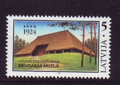 Latvia Sc 361 1994 Ethnographic Museum stamp mint NH