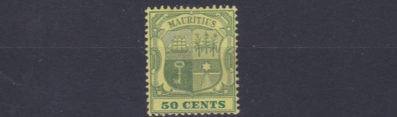 MAURITIUS  1900 - 05   S G  152   50C  VALUE    MH  