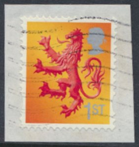 GB 1st Scotland SG S110  SC# 21  Lion Used see details & scans