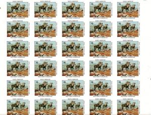 NAWS3p - North American Wild Sheep Foundation. Sheet Of 30. Error.Rare.#02 NAWS3