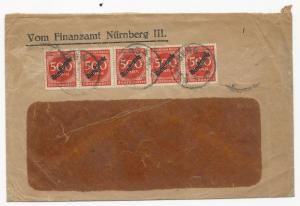 Germany Scott #O28 Dienftmarke Overprints August 31, 1923