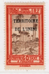 French Colony Inini Postage Due 1932-41 60cMH* Stamp A22P18F8854-