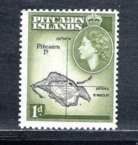 PITCAIRN ISLANDS SC# 21 FVF/MOG