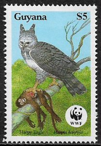 Guyana #2242 MNH Stamp - WWF - Harpy Eagle - Bird