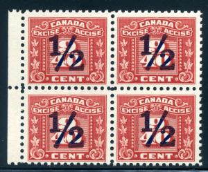 van Dam FX110 - 1/2c on 9/40c, Mint Never Hinged with Gum - MNHOG - Overprint